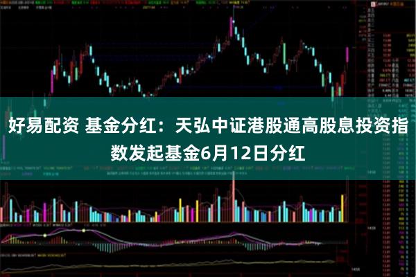 好易配资 基金分红：天弘中证港股通高股息投资指数发起基金6月12日分红